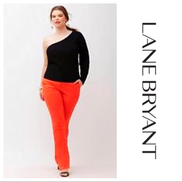 Lane Bryant One Shoulder Black Textured Top Size 22/24 3X NWT - Picture 2 of 7